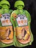 亨氏（Heinz）宝宝辅食果泥婴儿肉泥牛肉佐餐泥纯净0添加零食套装 72g*3袋 实拍图
