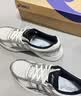 亚瑟士ASICS网面跑鞋百搭男鞋缓震运动鞋透气跑步鞋 GEL-CONTEND 4 白色/银色 40 实拍图