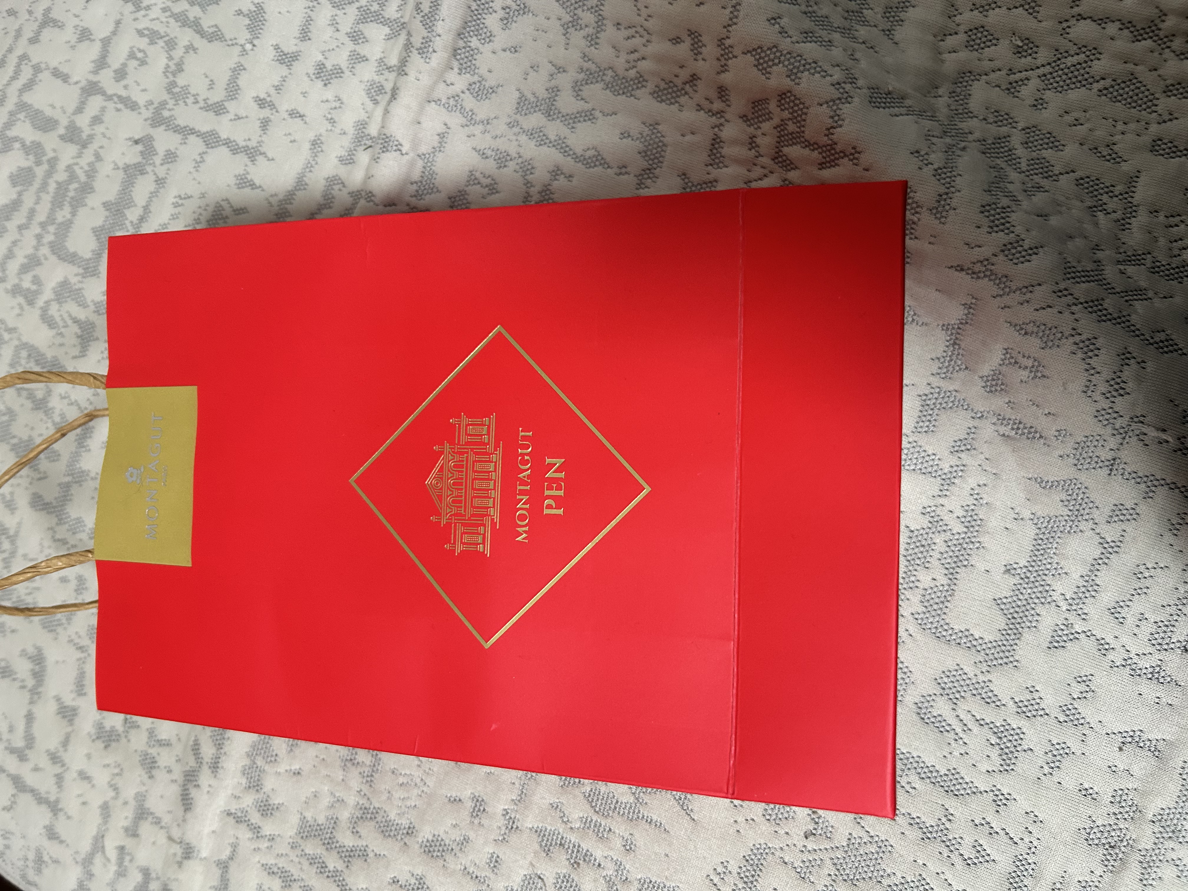 梦特娇（MONTAGUT）签字笔老师专用红笔金属中性笔批改作业红色笔芯高颜值礼物勿忘师恩红色0.5mm 实拍图