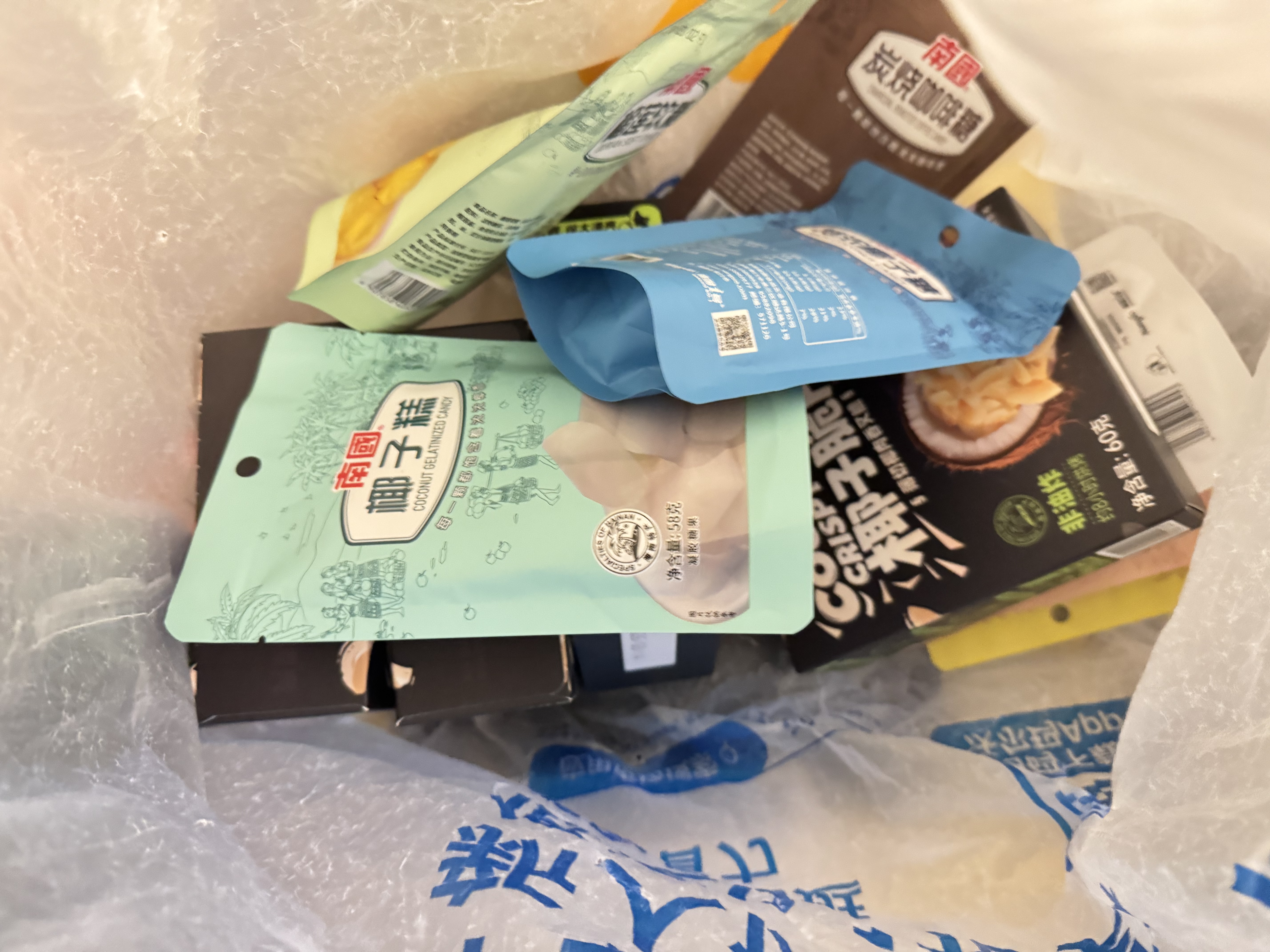 春光食品 海南特产 椰子曲奇138g 黄油风味饼干休闲零食 独立小包装 实拍图