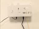 八海鸟电视机顶盒遮丑神器路由器放置架wifi托架墙上壁挂式免打孔收纳盒 实拍图