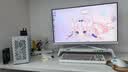 AOC 27英寸2K 原生320Hz 爱瞳圆偏光 硬件+AI动态低蓝光护眼 HDR400 1ms典雅白电竞显示器 Q27G4SL/WS 实拍图