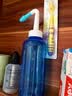 乐仪手动洗鼻器成人儿童鼻腔冲洗器生理盐水鼻炎洗鼻壶500ml共60包盐 实拍图