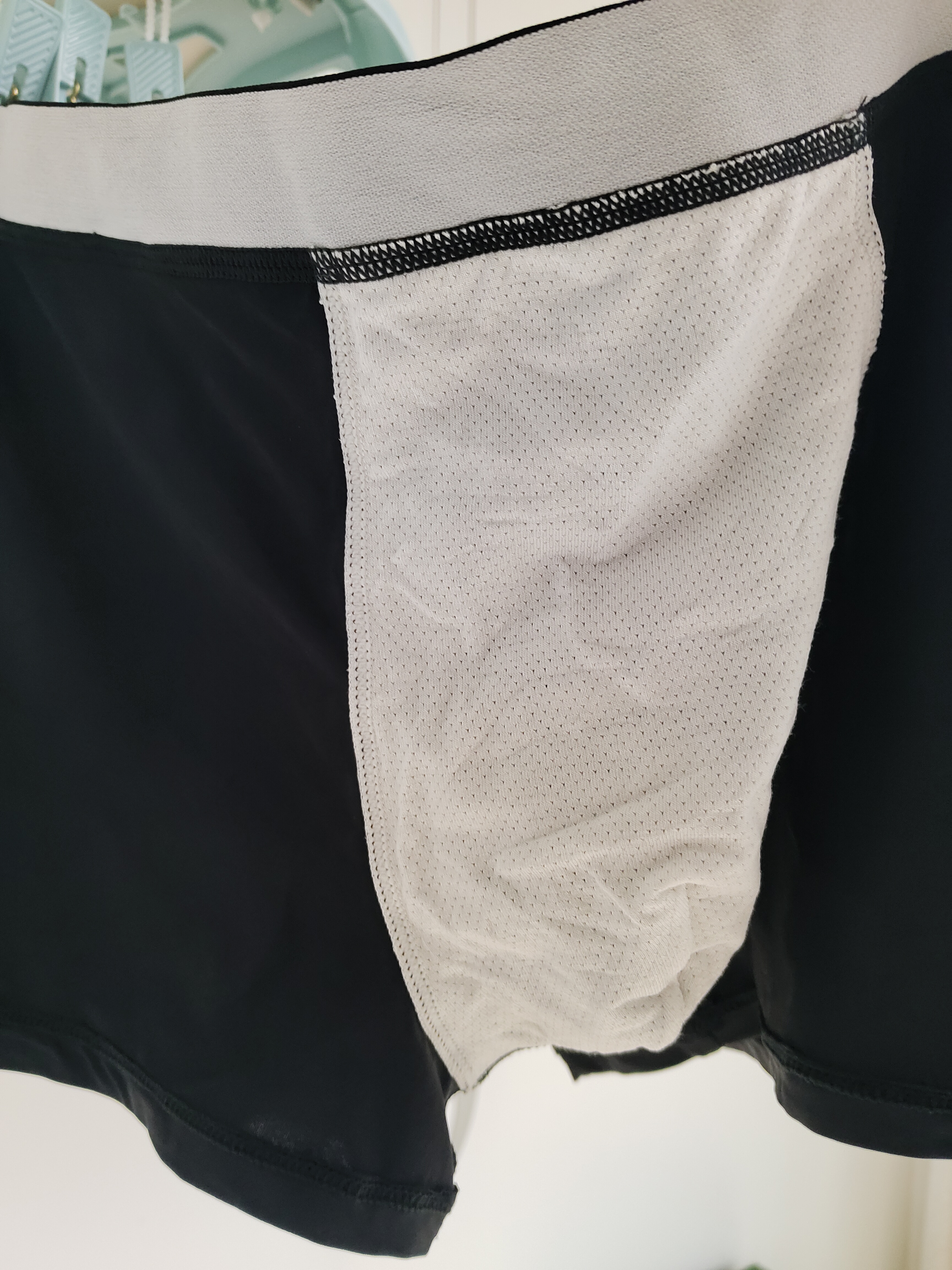 猫人男士内裤男平角裤冰丝抗菌大码宽松中腰u凸四角短裤衩4条2XL 实拍图