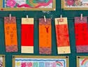 翟氏三炉 古风中国风文创宣纸书签空白手写书法卡片大号书签10款混搭100张装（配流苏） 实拍图