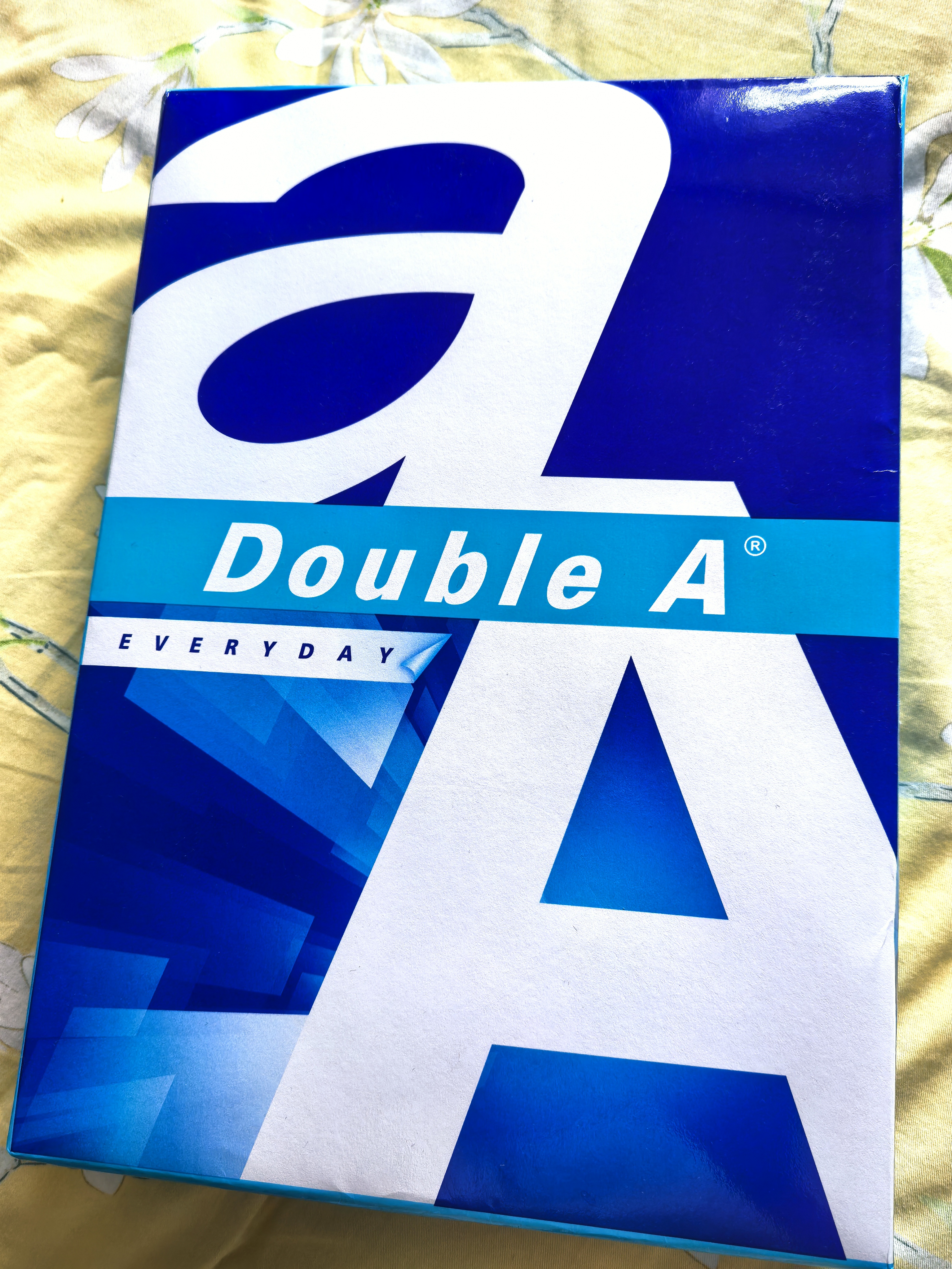 Double A  70g  A4 复印纸500张/包  5包/箱（2500张） 实拍图