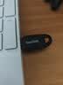 Sandisk闪迪64GB USB3.2 U盘 CZ550黑色 读速100MB/s 安全加密 数据恢复 学习办公电脑车载 高速大容量优盘 实拍图