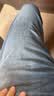 Levi's李维斯男士美式复古休闲四季恒温水洗505标准直筒牛仔裤 深蓝色 32 (32) 实拍图