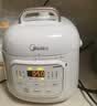 美的（Midea）一人食迷你 电压力锅1.8L 电高压锅电饭煲3-4人 智能预约多功能一体开盖炖煮煲汤电饭锅MY-E220 实拍图
