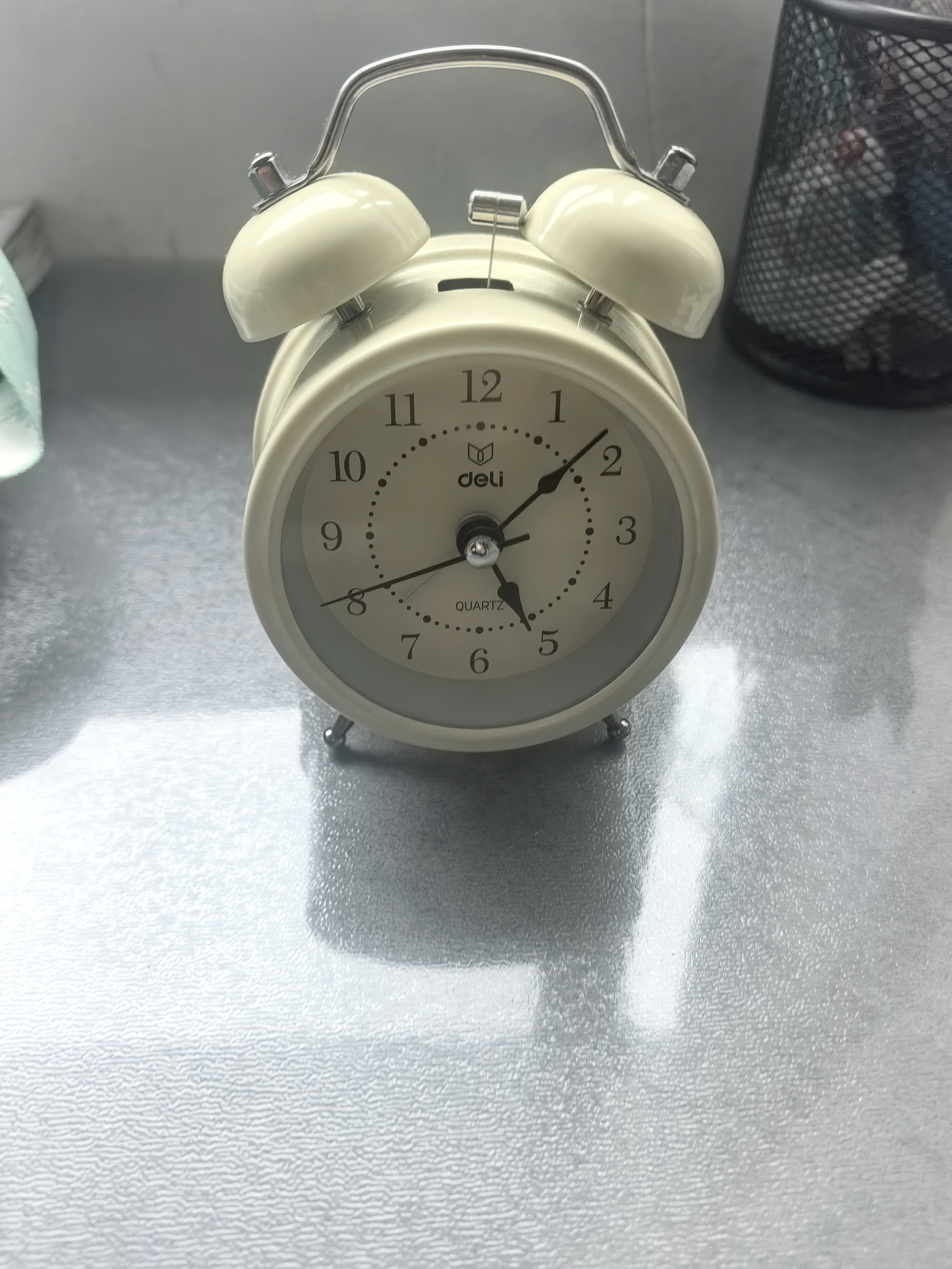 得力（deli）计时器迷你夜灯闹钟家庭卧室床头钟儿童学生专用起床神器黄色9024开学礼物开学季 实拍图