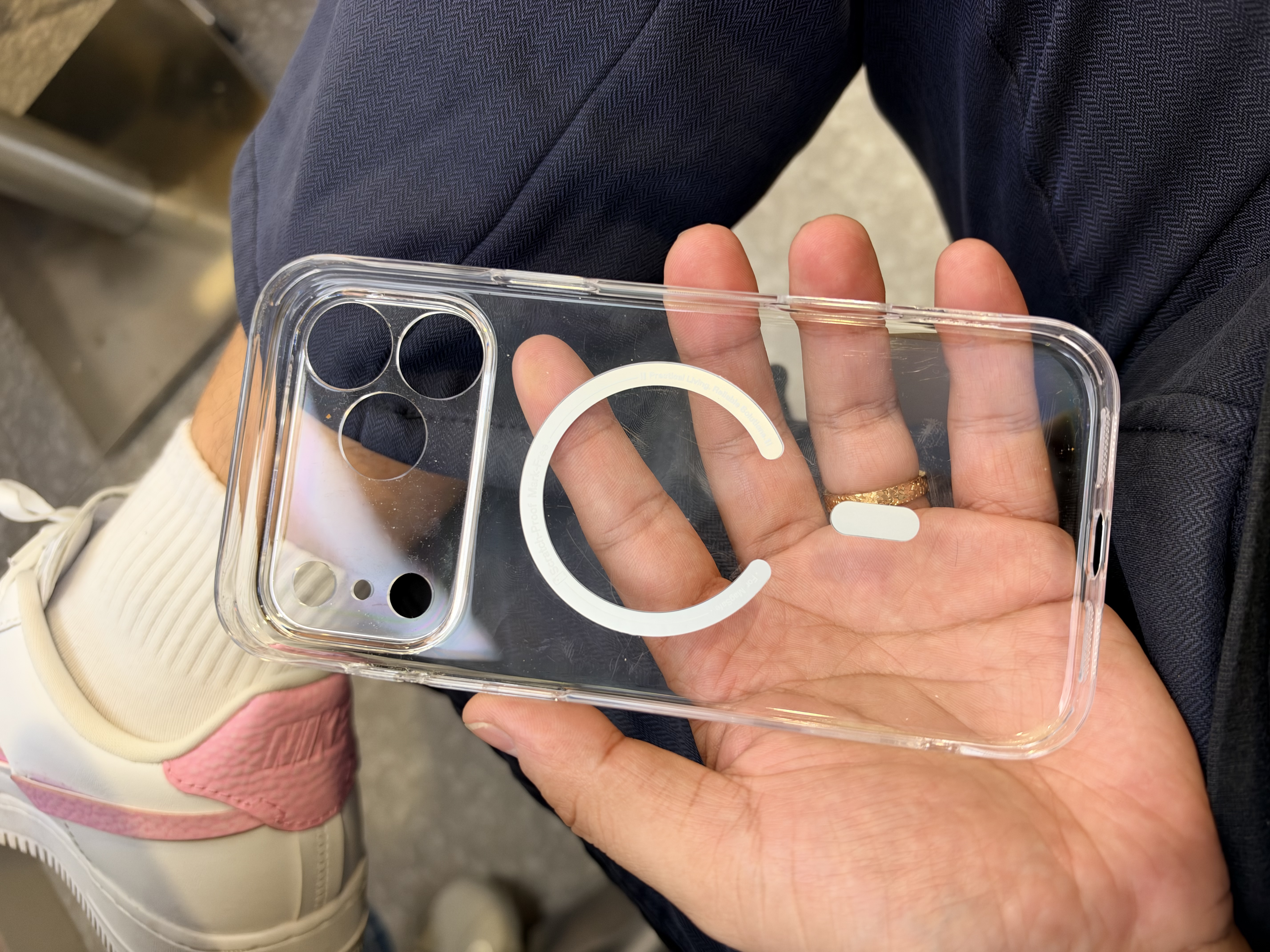 倍思【18全新开模|Rosh环保认证】适用苹果18promax手机壳iphone18promax保护套磁吸透明镜头全包防摔 实拍图