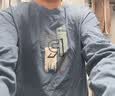 JEANSWEST LIFE真维斯无界纯棉长袖t恤男重磅圆领卫衣男款内搭衣服青少年打底衫A 实拍图