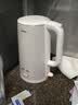 美的（Midea）电热水壶烧水壶钛材质2200W速沸恒温水壶彩钢外壳调奶器自动断电2L大容量2026新款MK-SH20M127-T 实拍图