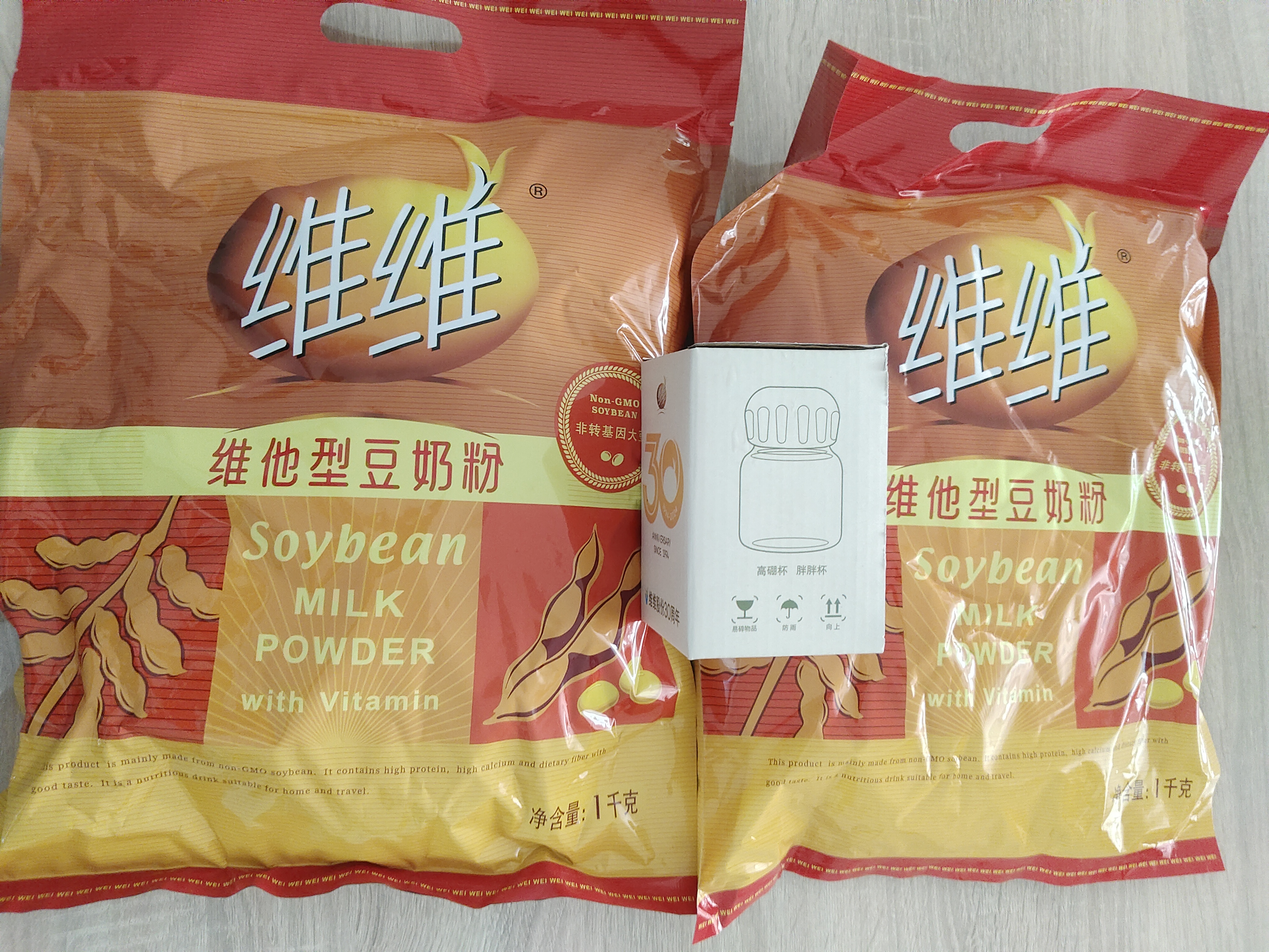 维维维他型豆奶粉1000g低嘌呤营养即食早餐代餐多重营养 非转基因大豆 实拍图