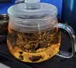 唯铭诺（WEIMINGNUO）高硼硅玻璃茶壶高温大容量家用茶水分离花茶壶共茗泡茶壶400ml 实拍图