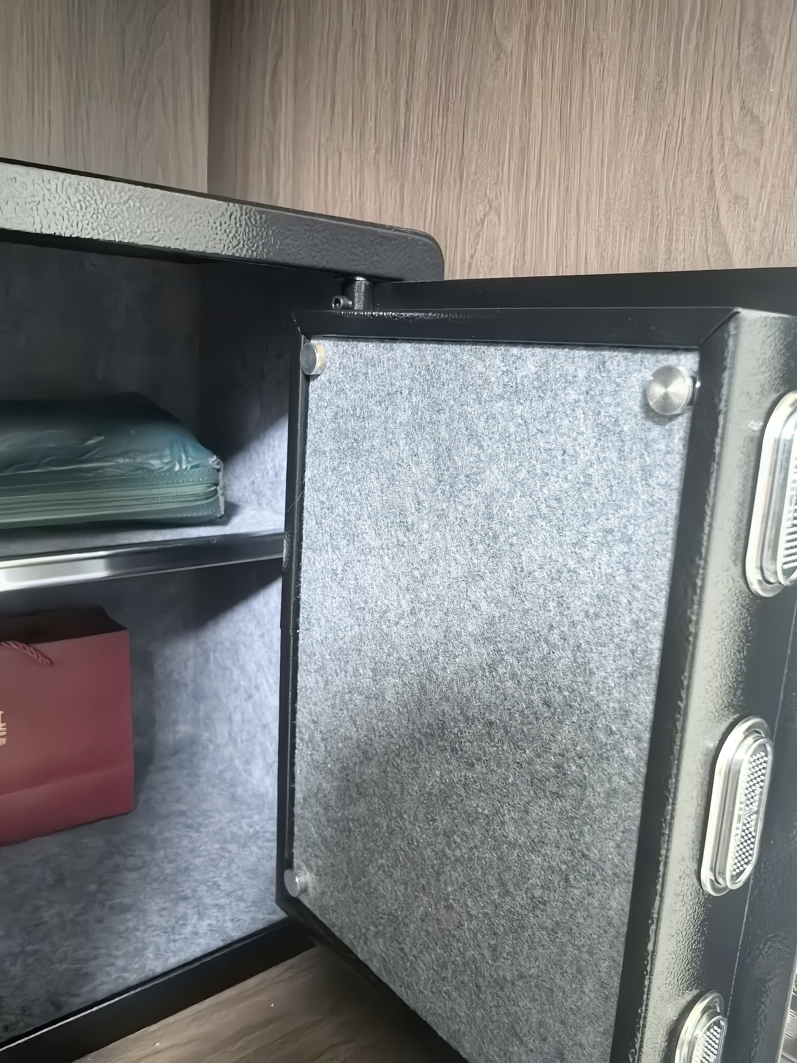 虎牌保险柜家用小型指纹密码WIFI全钢防盗可入墙办公大型保险箱新款保管箱 【基础款】45双层（推荐指纹款） 【5%选择 】密码+钥匙款 实拍图