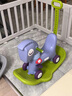 babycare宝宝摇摇马木马 儿童摇马塑料两用1-2-3周岁礼物婴儿玩具 蒙因蓝（五合一） 实拍图