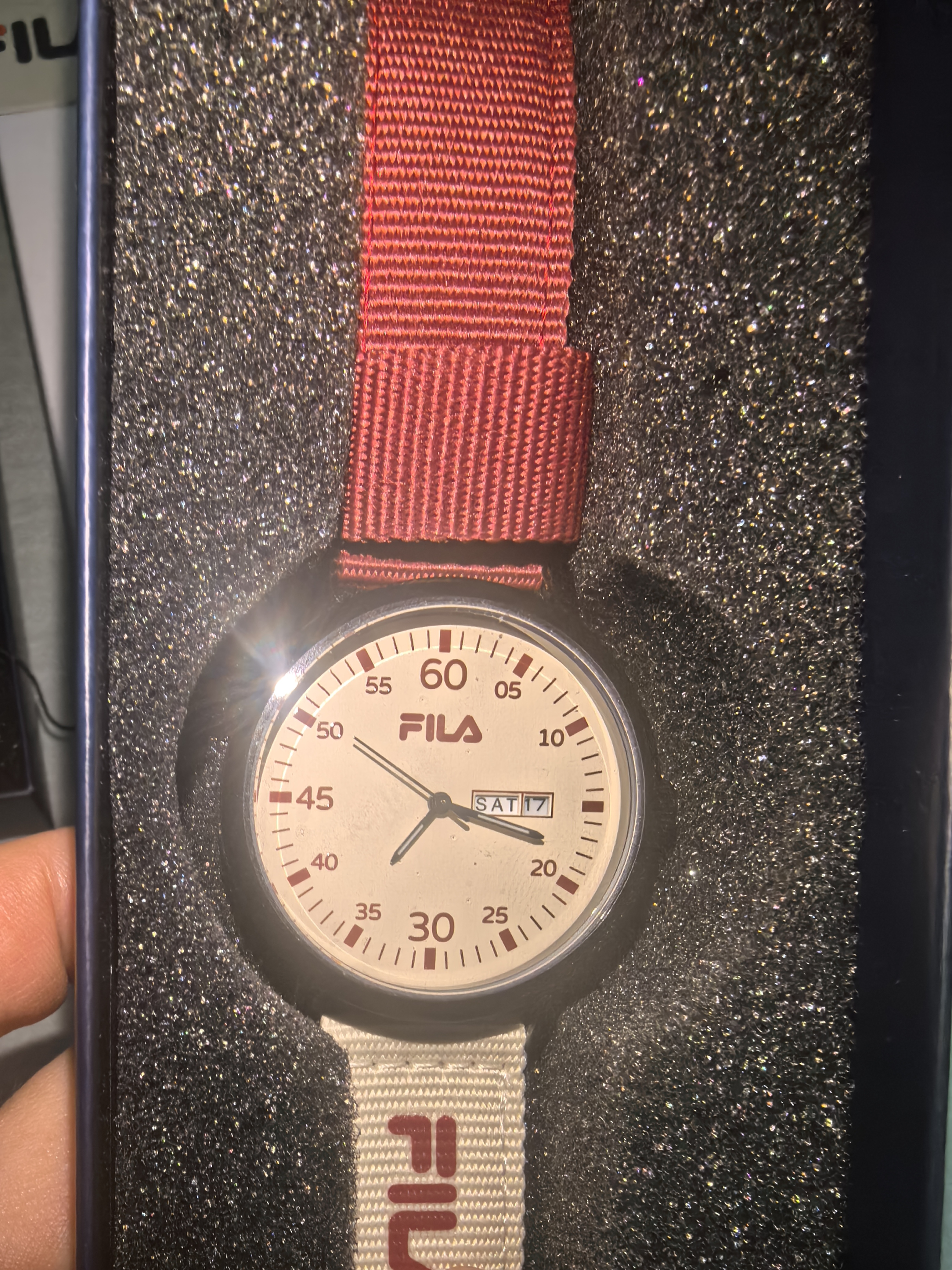 斐乐（FILA）手表男女学生手表初高中生考试手表女款儿童送生日礼物6835-001 实拍图