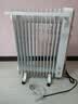 美的（Midea）【金缕衣】家用电热油汀取暖器立式电暖器 13片电暖气 全屋升温取暖神器/节能加湿烘衣NY2213-18GW 实拍图