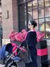 elittle逸乐途婴儿车睡篮二合一EMU四挡全篷蓝+安睡睡篮 实拍图