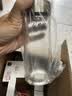 希诺玻璃杯单层加厚大容量家用办公泡茶杯子男车载水杯XN-6016L 400mL 实拍图