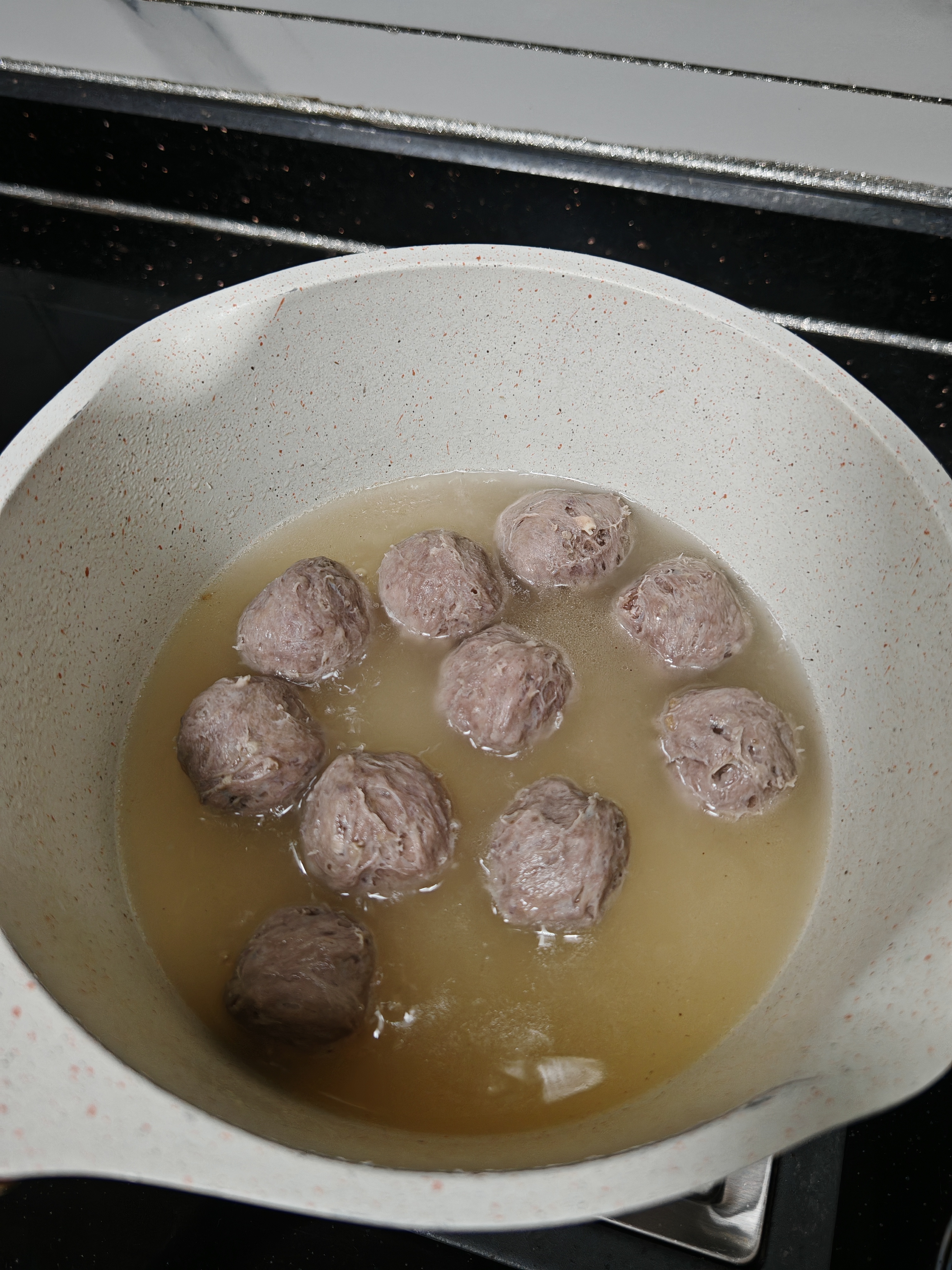 潮兴记汕头牛肉丸250g 牛肉含量95%不含猪肉正宗潮汕手打火锅食材早餐 实拍图
