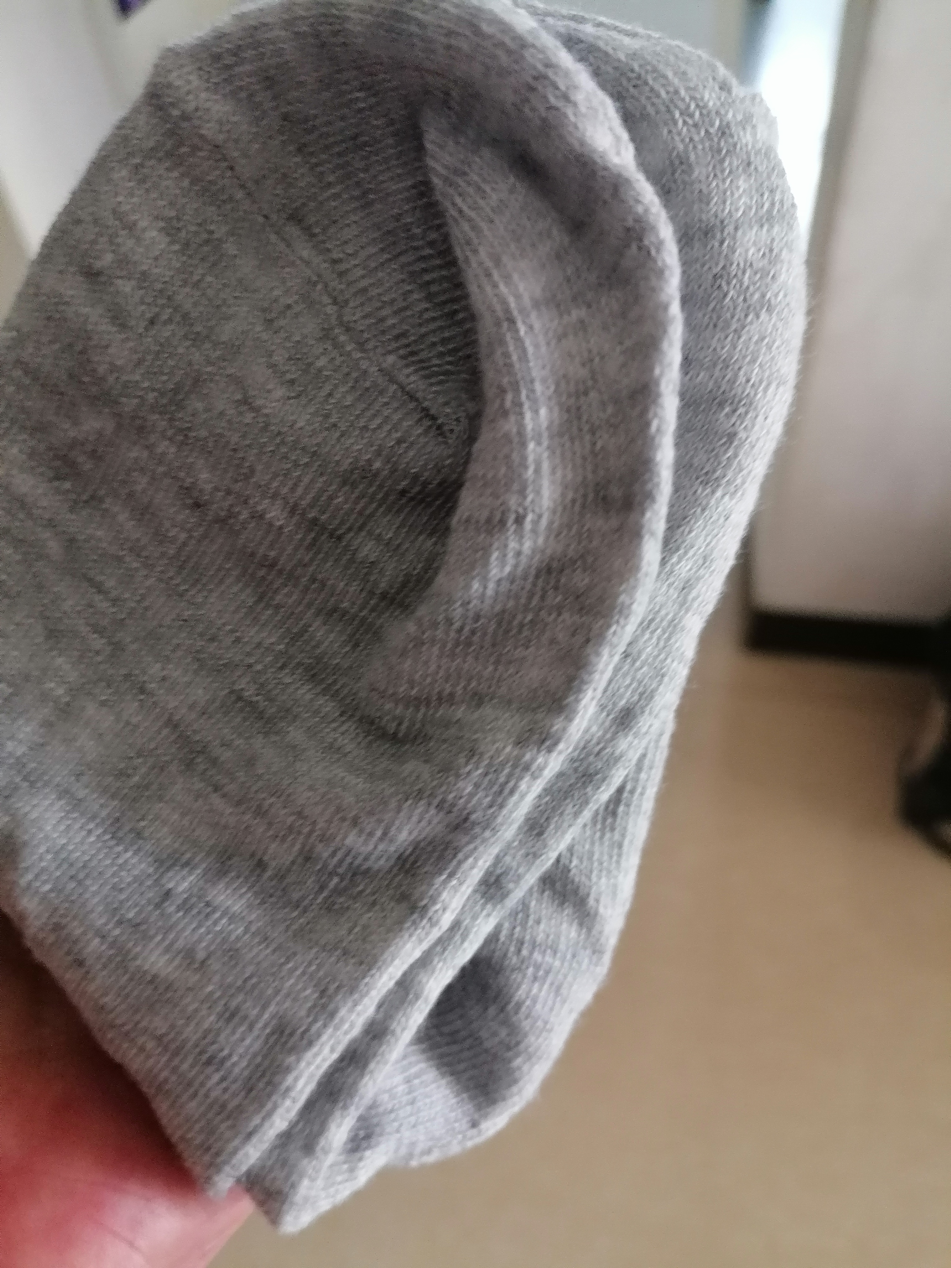 【品质耐穿袜子】新款中筒袜防滑束腰男运动袜亲肤吸汗纯色黑白袜 【活动限量】 1双 均码 实拍图