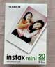 INSTAX富士instax立拍立得 mini相纸 白边双包20张+香蕴花影边框贴 实拍图