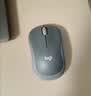 罗技（Logitech）M185鼠标 无线鼠标 办公鼠标 对称鼠标 黑色灰边 带无线2.4G接收器 实拍图