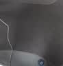 迪加伦 汽车加热坐垫冬季座椅前排单片皮革加植绒车载座椅套车用座垫办公室保暖电加热方垫 神秘黑 单垫 实拍图