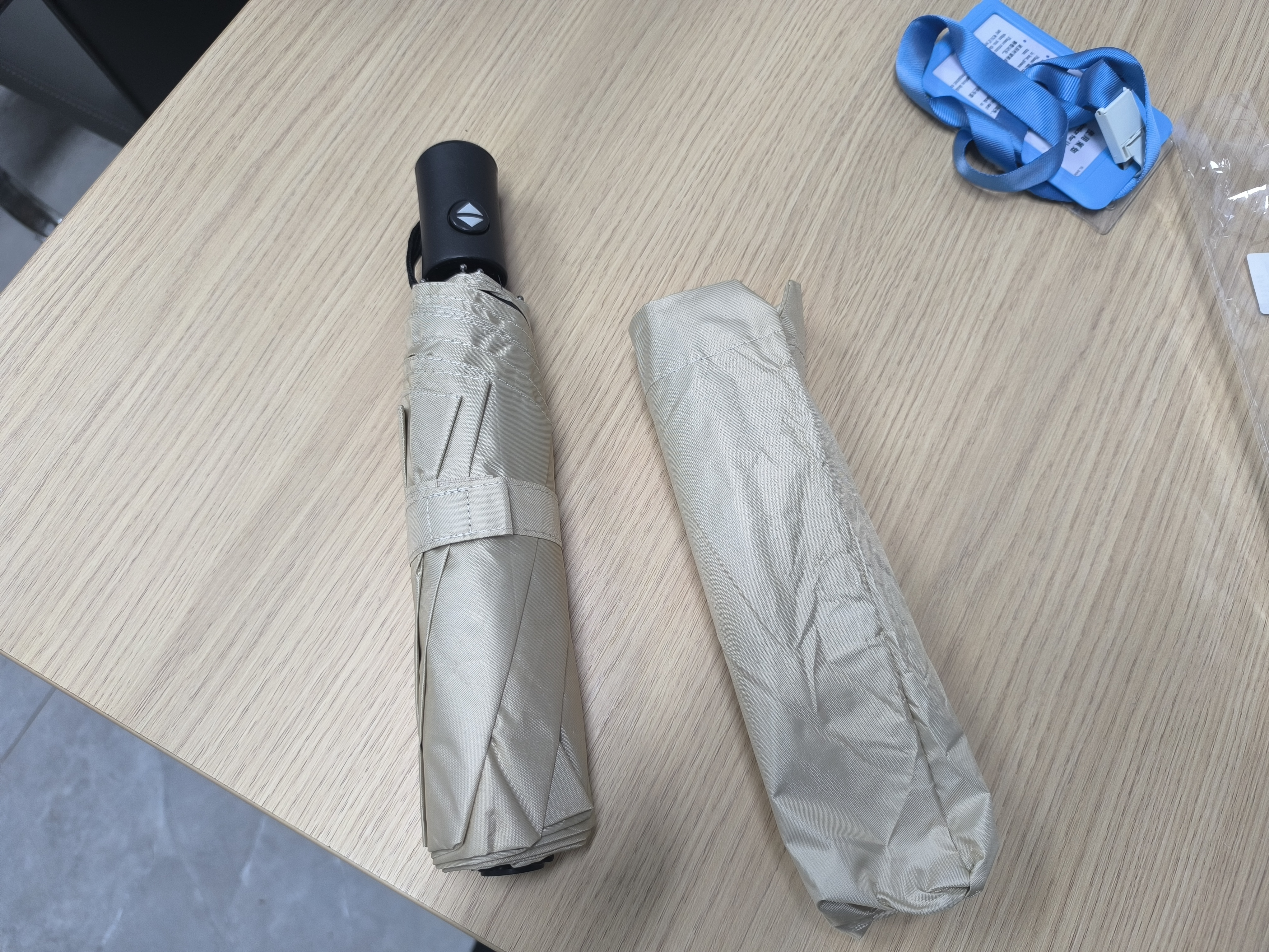 小魔全自动晴雨伞男女晴雨两用折叠伞遮阳伞防紫外线黑胶太阳伞自动伞 实拍图