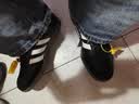 阿迪达斯 adidas三叶草  samba T头鞋运动鞋男女休闲鞋B75807  41 实拍图