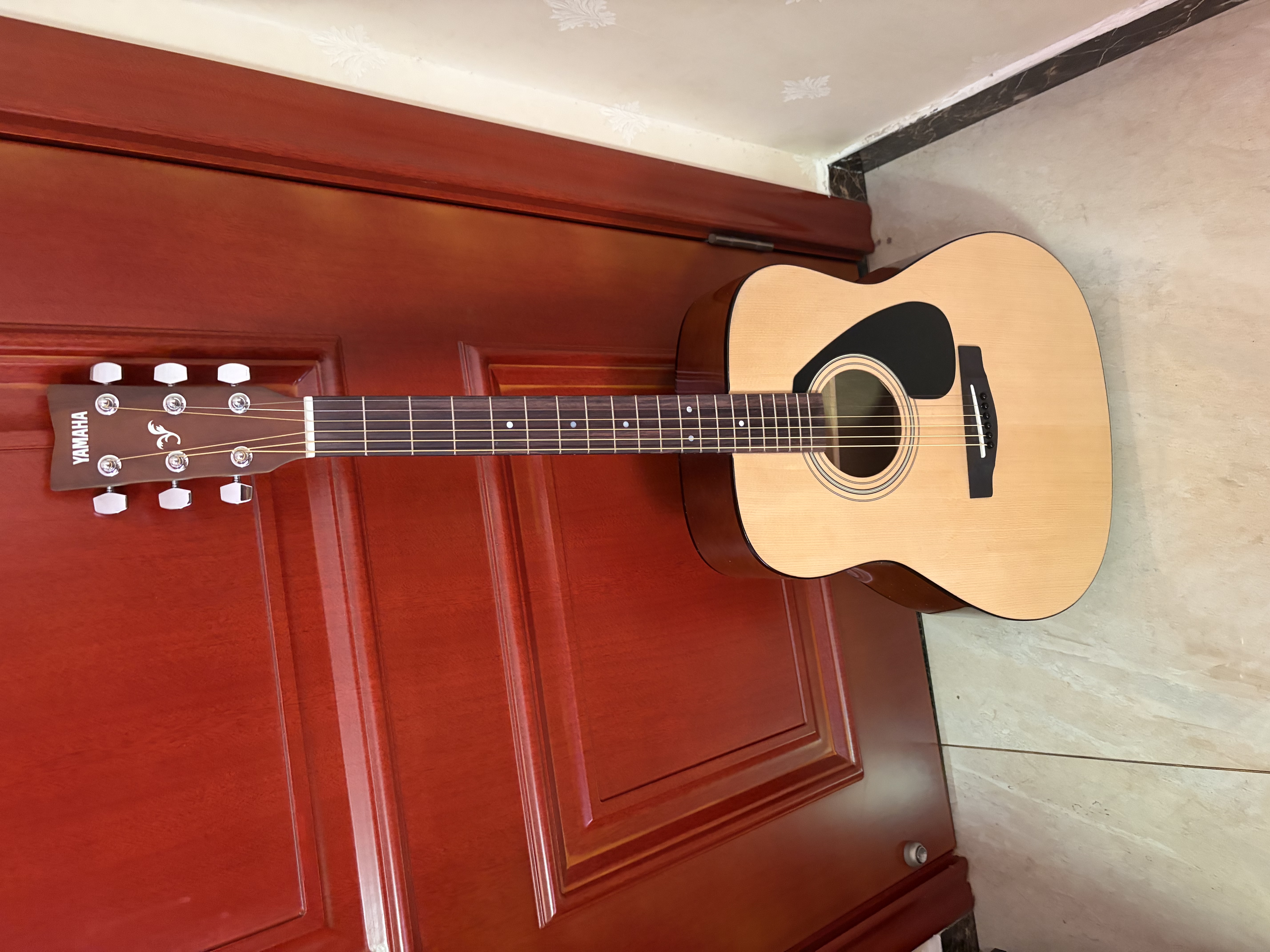 雅马哈（YAMAHA）F310 原声款 云杉木初学者入门民谣吉他圆角吉它41英寸亮光 实拍图