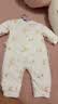 童泰新生婴儿衣服连体衣秋冬加厚夹棉初生宝宝蝴蝶衣爬服 月亮星 59cm 实拍图