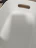 桌面收纳盒化妆品杂物零食玩具整理篮长方形储物筐置物盒收纳箱 奶油风 1个装 实拍图