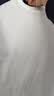 唐狮男女童短袖T恤纯棉夏装上衣儿童白t打底衫多色可选 白色 160 实拍图