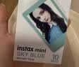 INSTAX富士instax立拍立得 mini相纸 白边双包20张+香蕴花影边框贴 实拍图