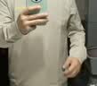 JEEP吉普长袖T恤男士春秋季polo宽松休闲打底衫衣服男装 卡其 2XL 实拍图