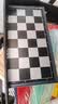 友邦（UB） 国际象棋黑白色磁性可折叠便携培训教学用棋露营(中号) 实拍图