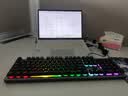惠普（HP）K500Y真机械手感键盘 朋克蒸汽复古有线游戏专用吃鸡笔记本电脑电竞lol办公键盘 黑色彩光方帽 实拍图