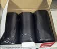京东京造 背心式垃圾袋45*60cm*300只双面1.6丝 手提厨房家用加厚袋中号 实拍图
