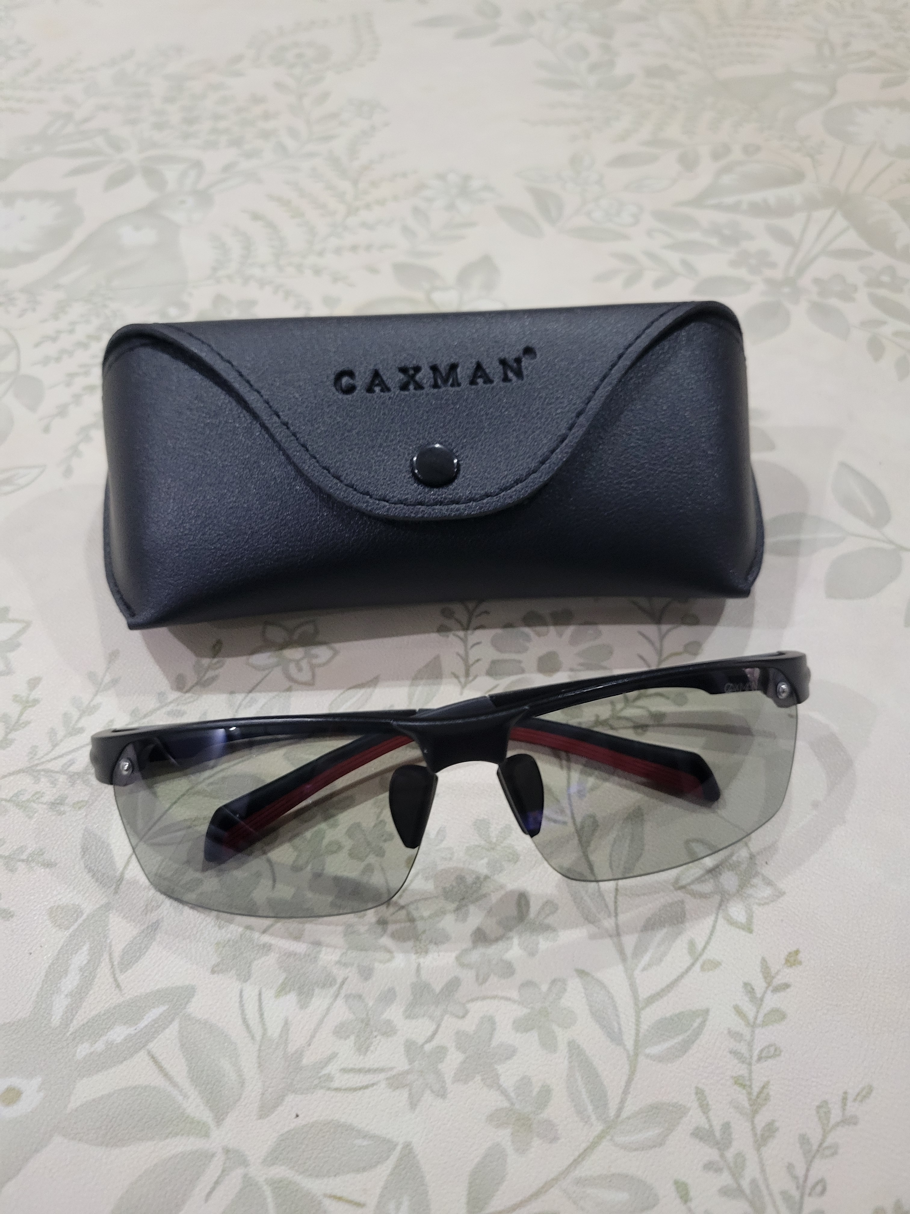 卡仕曼（CAXMAN）日夜两用变色太阳镜偏光墨镜男司机开车驾驶专用户外骑行运动眼镜 实拍图