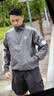 adidas复古风休闲梭织立领夹克早秋外套男女阿迪达斯官方三叶草   深灰   S 实拍图