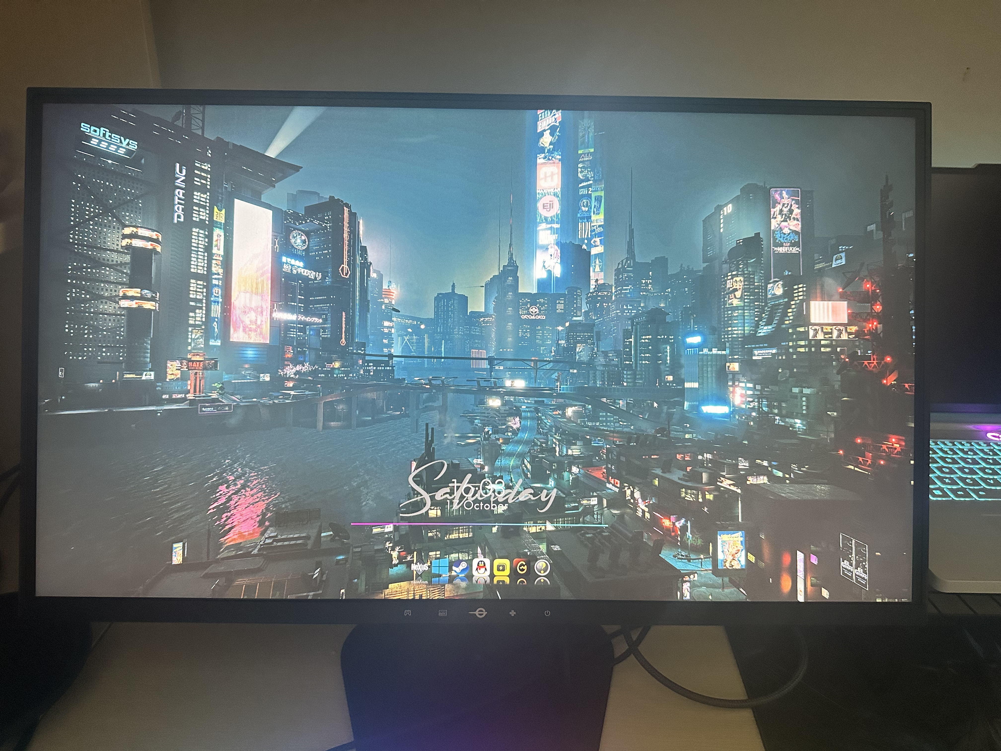 泰坦军团24.5英寸双侧入光屏2K 275Hz DyDs0.5ms HDR500耳机挂架 OSD桌面软件 硬件低蓝光电竞显示器KG257S 实拍图