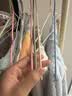 衣架学生防滑浸胶晾衣架干湿两用宿舍无痕晒衣架金属挂撑家用衣架子带钩20支 实拍图