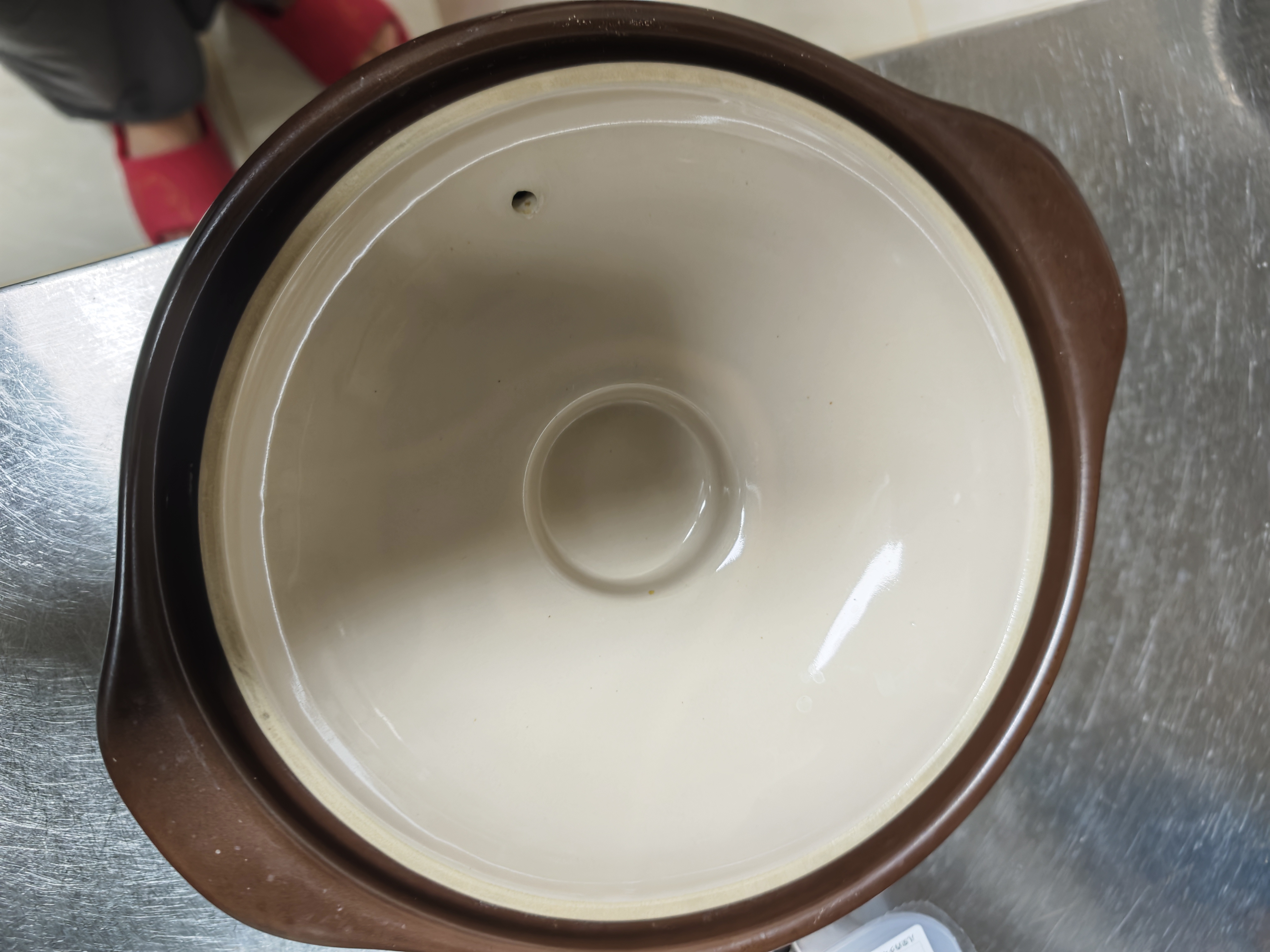全品屋煲仔饭专用砂锅干烧不易裂沙锅耐高温浅锅宽口干烧锅1.7L 实拍图