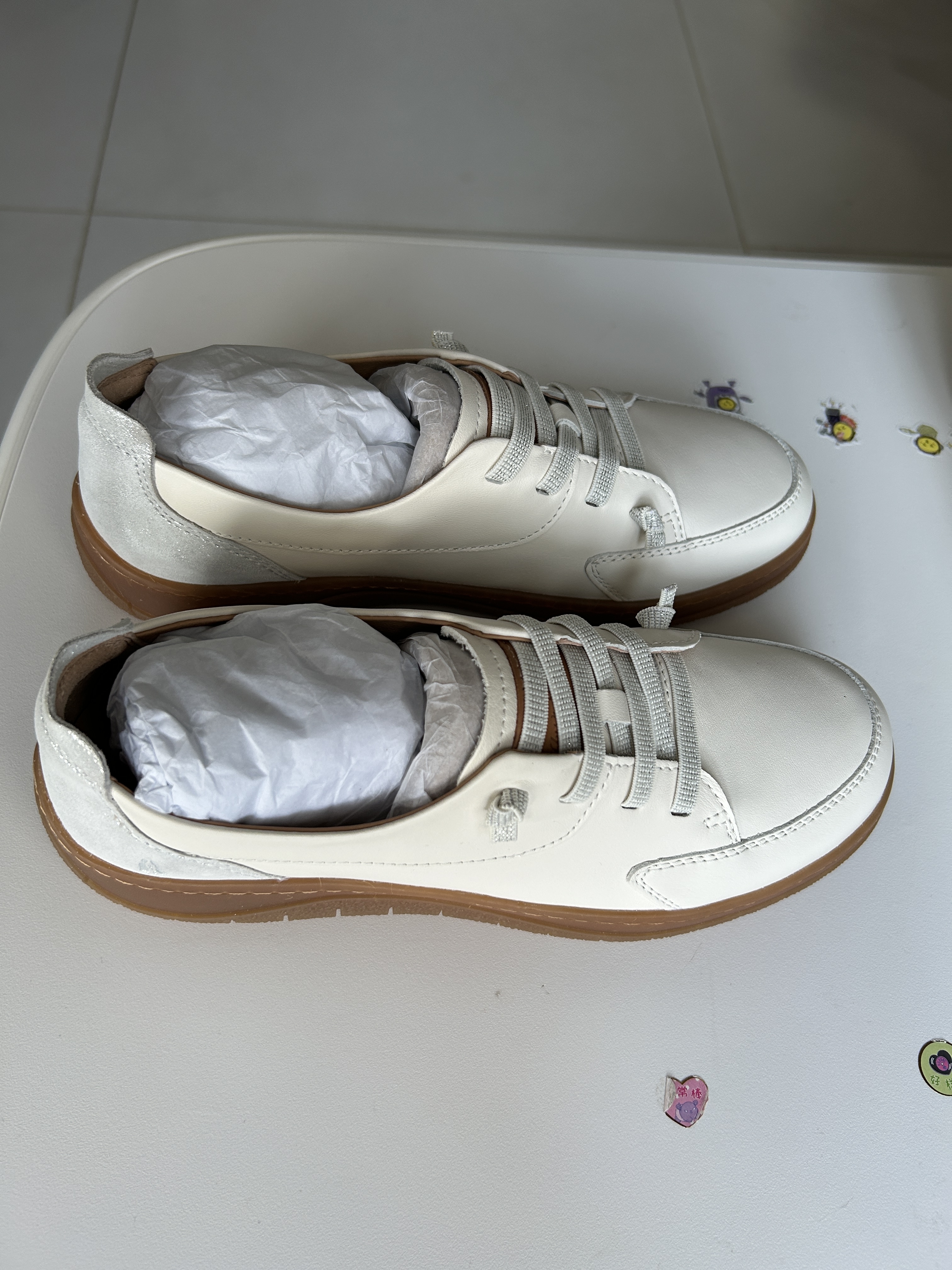 暇步士（Hush Puppies）舒芙蕾休闲鞋女 时尚轻便女鞋牛皮百搭舒适一脚蹬通勤鞋 实拍图