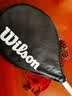 Wilson威尔胜轻量大拍面舒适粉白休闲网球拍BURN PINK   WR087910U2 实拍图