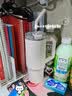 小米吸管保温杯 1L 樱花粉 316L 不锈钢学生大容量冰霸水杯 实拍图
