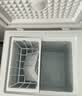 北极熊（BEIJIXIONG）小冰柜家用小型冷冻保鲜迷你冷藏两用商用卧式冷柜单用储母乳柜节能省电一级节能 138白色【万人力荐一级节能 可囤80斤肉】 实拍图